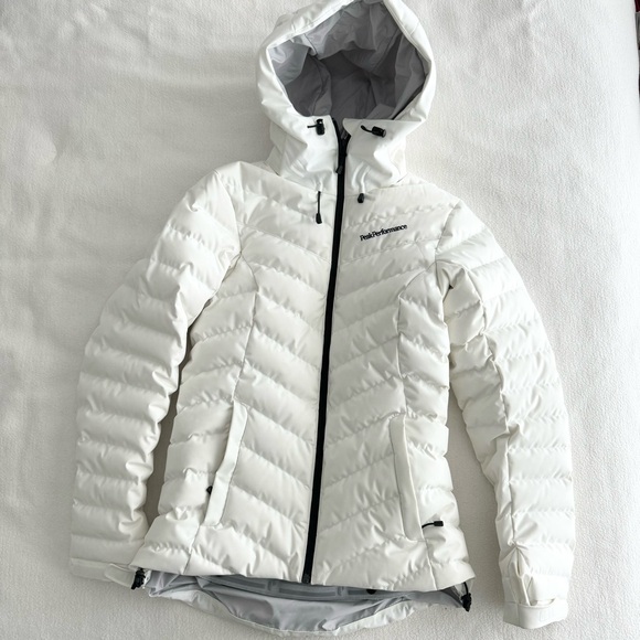Peak Performance Frost Ski Jacket XS Offwhite - Picture 6 of 11